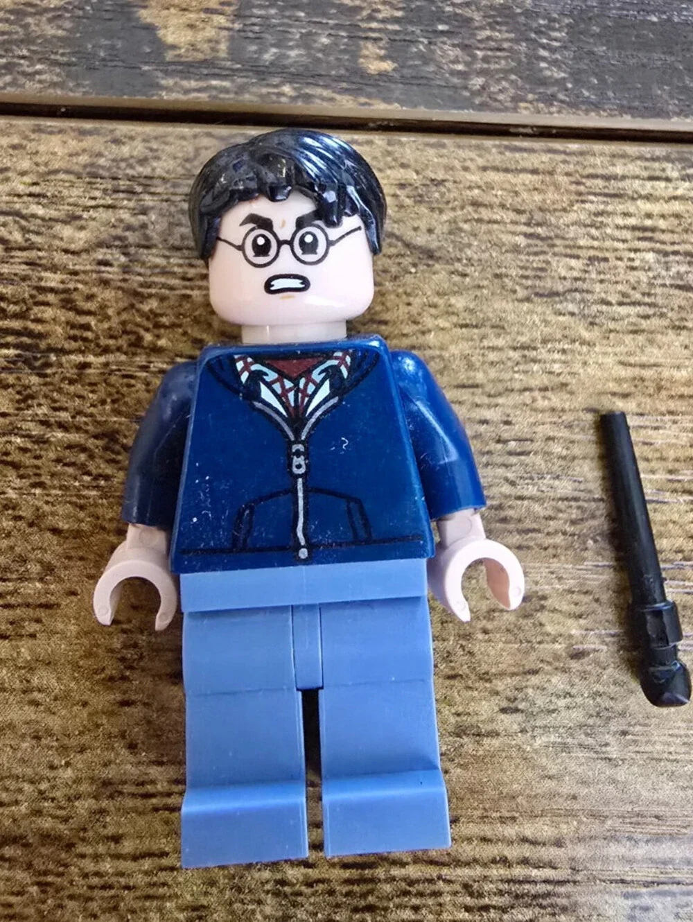 Lego Harry Potter 76417 Dark Blue Hoodie Deathly Hallows Harry Potter Minifigure